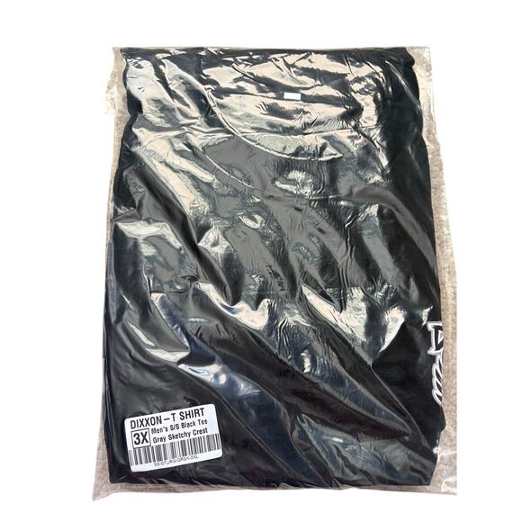 Dixxon STURGIS GREY SKETCHY CREST T-SHIRT BLACK - MENS NWT 3XL - Picture 3 of 3